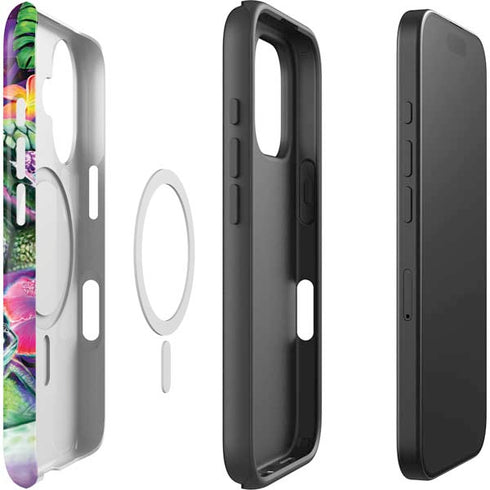 Rainbow Sea Turtles by Sheena Pike iPhone 16 Plus Magsafe Impact Case